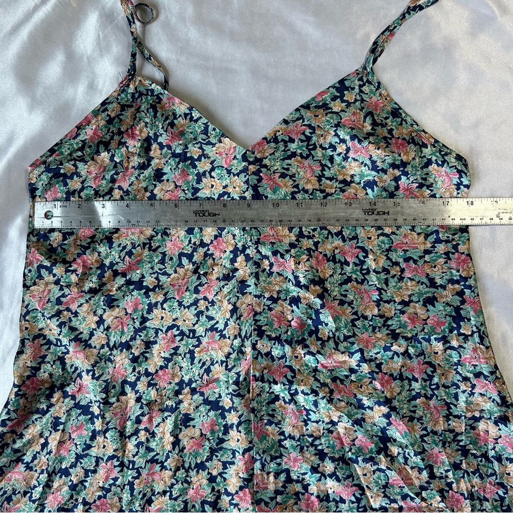 Floral Pattern Chemise Slip - Picture 4 of 4